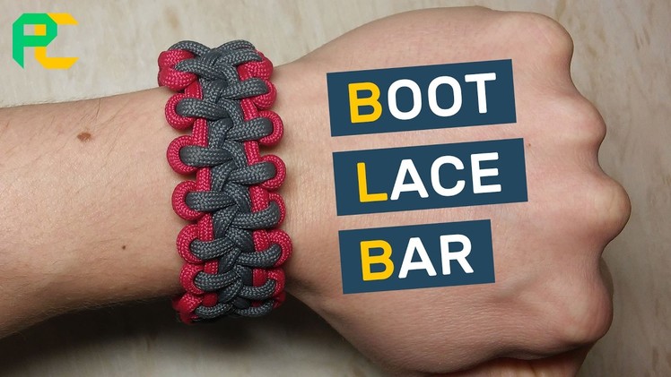 Boot Lace Paracord Bracelet without buckle
