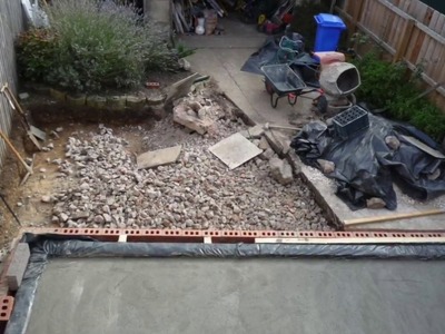 Building my own Kitchen Extension Part 1, Foundations
