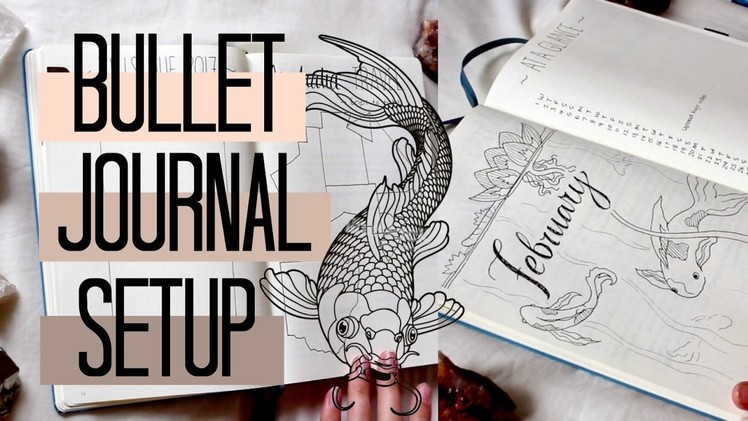 Bullet Journal Setup 2017 + Plan with me | Natasha Rose