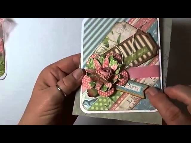 Card Making: A Bakers Dozen Cards Using Graphic 45 Botanical Tea