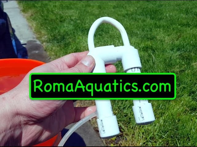 Cheapest & Smallest Do It Yourself (DIY) PVC Overflow (Drip Systems) - RomaAquatics.com ????