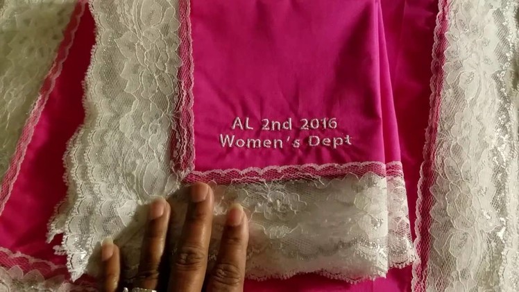 Church of God in Christ Women's Convention Lap Scarves and Handkerchiefs