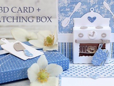 Country Kitchen - 3D Card + Matching Box