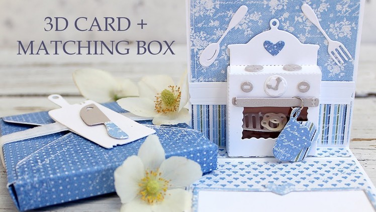 Country Kitchen - 3D Card + Matching Box