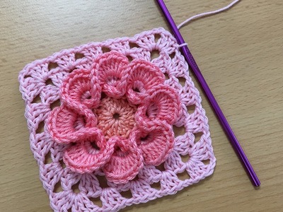 Crocheted motif no 33