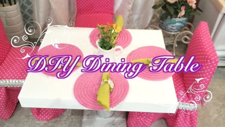 DIY American Girl Doll Dining Table