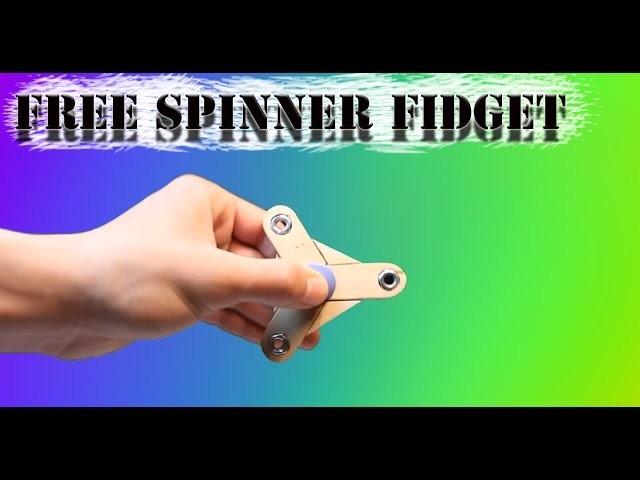DIY Hand fidget Spinner Toy 'using icecream sticks'