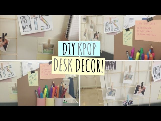 DIY Kpop Desk Decor ♡