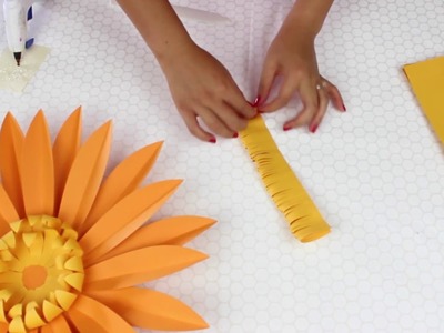DIY Paper Flowers | Daisy | Template #7