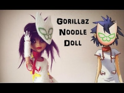 |DOLL REPAINT| Noodle from Gorillaz