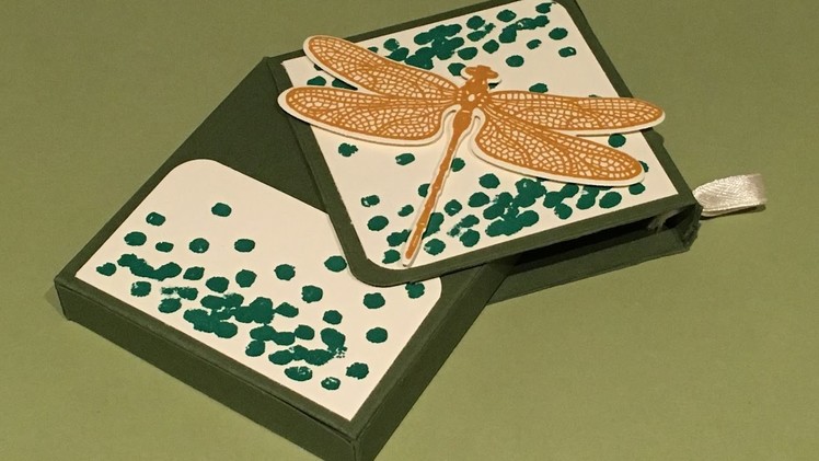 Dragonfly Dreams Hinged Slip Lid Gift Box - Video Tutorial with Stampin' Up products