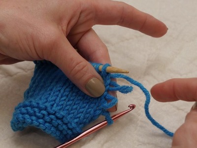 Dropped Stitch at End of Row