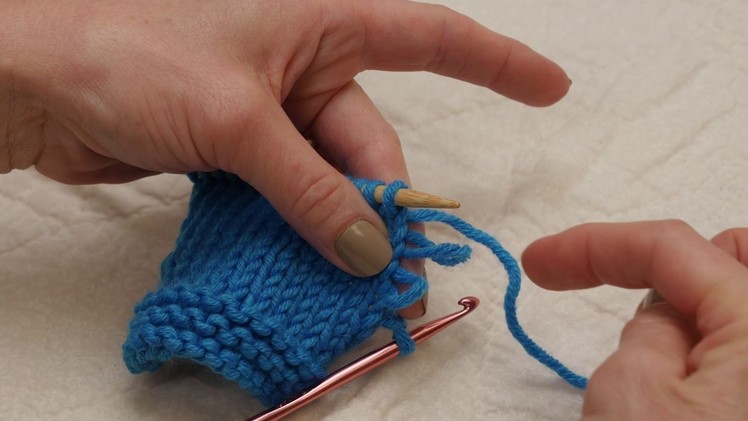 Dropped Stitch at End of Row