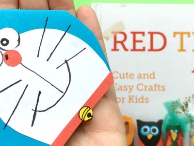 Easy Doraemon Bookmark DIY - Cute Corner Bookmark DIYs