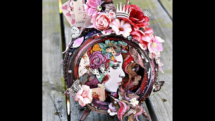 "Fit for a Princess" Altered Clock with Miranda Edney