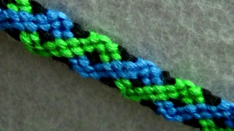 ► Friendship Bracelet Tutorial - Celtic Twist