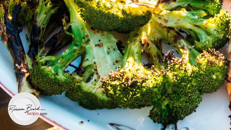 Grilled Broccoli Recipe  | How To Grill Moist Perfectly Cooked Broccoli