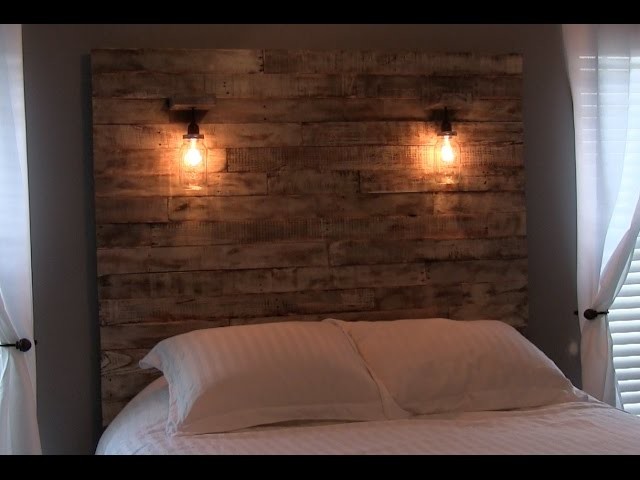 HEADBOARD WITH LIGHTS - HOW TO