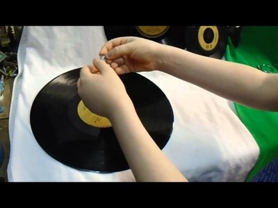 How to build a vinyl record cake stand