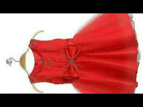 How to cutting a baby umbrella frock ,. .belt and Pocket wali full  process