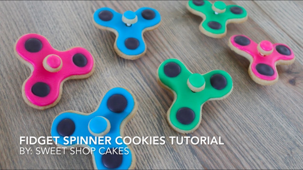 How to: Fidget Spinner Cookies Tutorial (YES THEY SPIN!) | Sweet Shop Cakes
