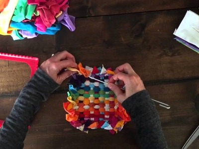 How To Finish A Recycled T-Shirt Potholder