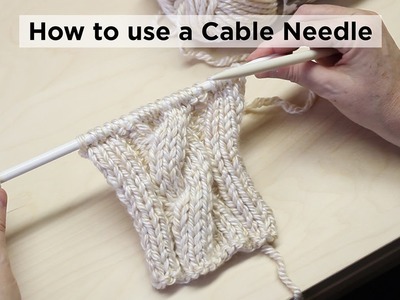How to Knit a Cable