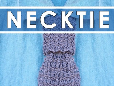 How to Knit GRANITE NECKTIE | Father's Day Gift Idea