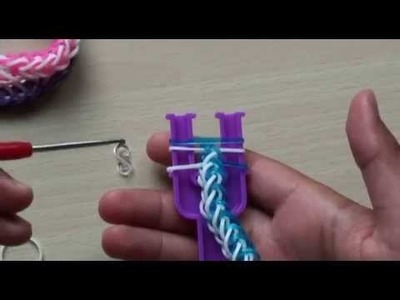 How to make a French Braid loom bracelet