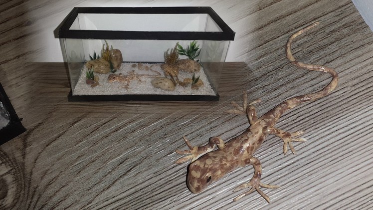 How to make a Miniature Lizard and Cave