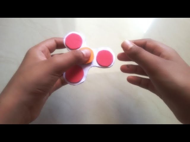 How to make a paper "FIDGET SPINNER"