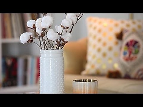 How to Make DIY Cotton Stems - HGTV