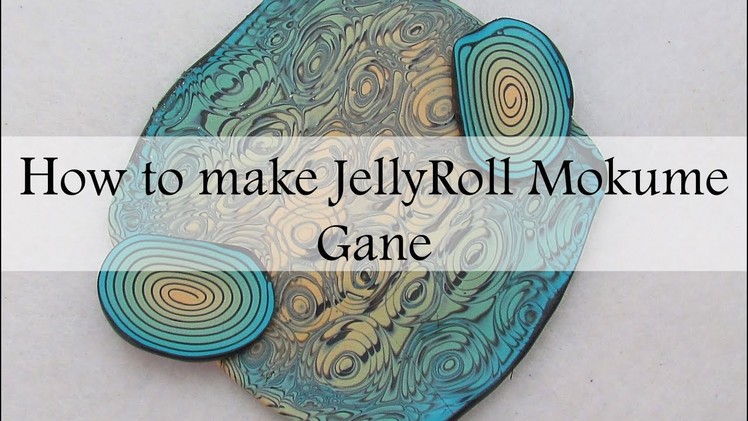 How to Make JellyRoll Mokume Gane
