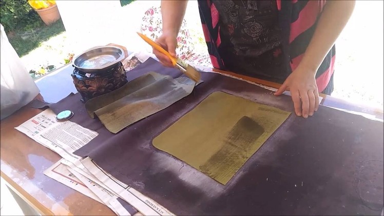 How to make waxed canvas tote bag.