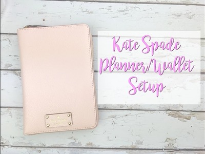 Kate Spade Wallet.Planner Setup