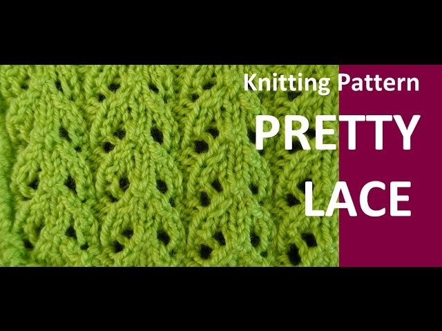 Κnitting Pattern * PRETTY LACE *