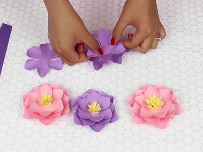 Mini Paper Flowers for Weddings and Events