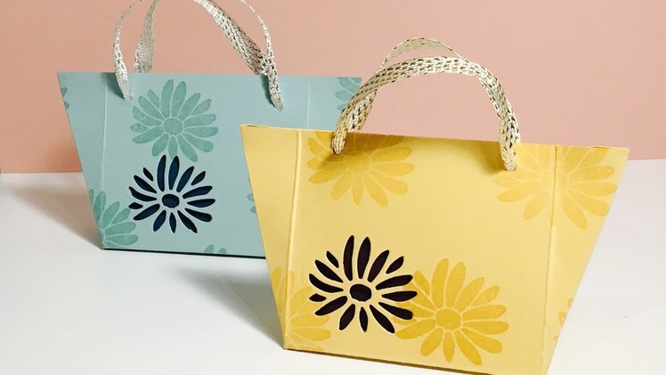 Mini Tote Bag Gift Bag - Video Tutorial Using Special Reason from Stampin' Up