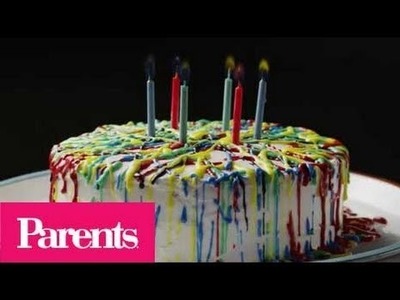 Modern Art Birthday Cake | Parents