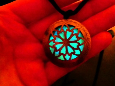 New design, glow in the dark pendant