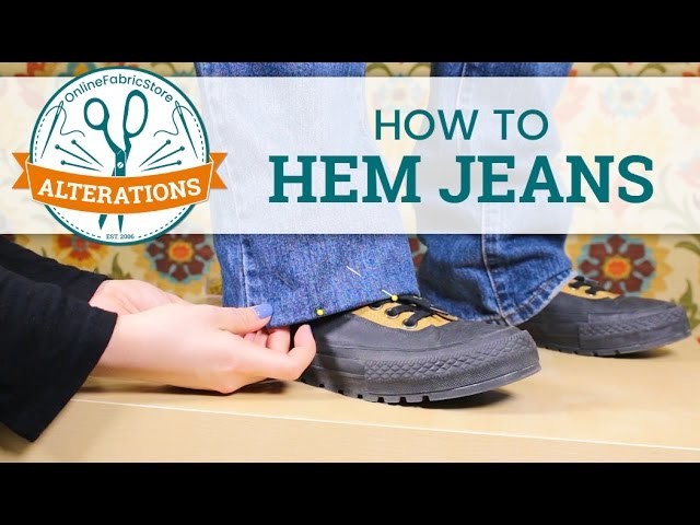 OFS Alterations: How to Hem Jeans