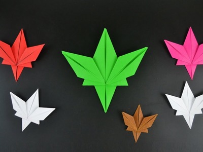 Origami: Maple Leaf - Instructions in English (BR)