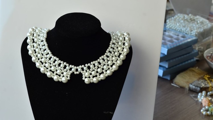 PandaHall Video Tutorial on Making Three strand Pearl Bead Necklace