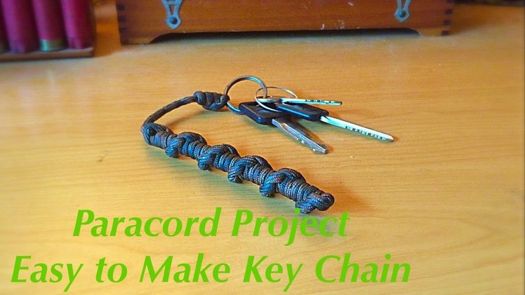 Paracord Project: Easy to Make Key Chain