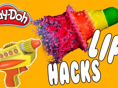 Play-Doh Life Hacks!!! THINGS TO DO WITH PLAY DOUGH!!!