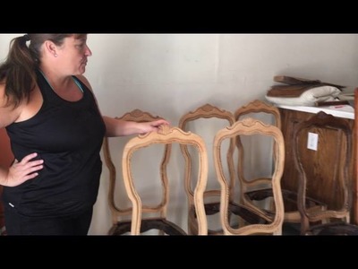Removing Cane on the Back of Chairs
