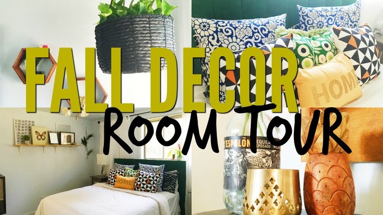 Room Tour  + Fall Decor | Pinterest Inspired