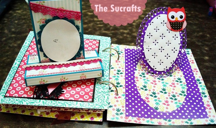 Scrapbook and Double Trishutter Card