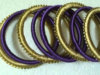 Silk thread jewelry