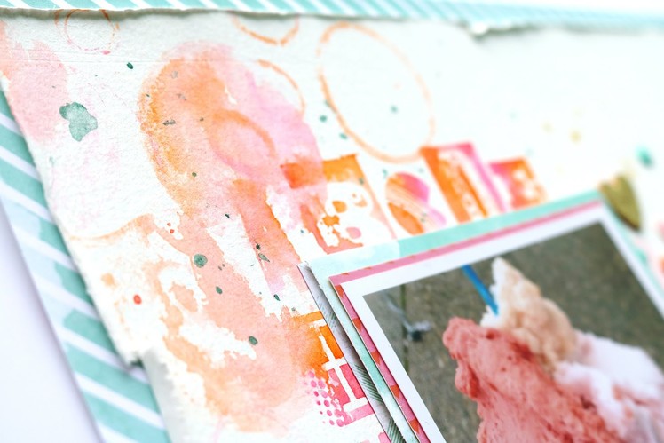 Stamping in Scrapbooking #6 - The Sweet Life